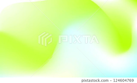 Yellow-green and light blue gradient background 124604769