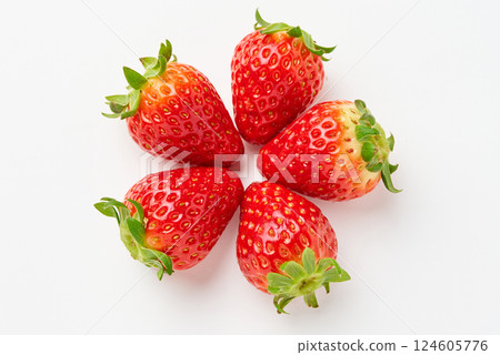 Crimson strawberries Crimson strawberries 124605776