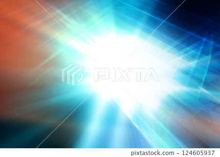 Abstract background with multiple transparent surfaces concept series  124605937