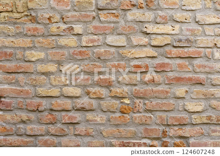 Old brick wall background. Old grunge brickwork Old brick wall background. Old grunge brickwork 124607248