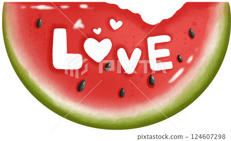 Fresh Watermelon Slices Clipart Cute Juicy Fruit Illustrations for Summer Fresh Watermelon Slices Clipart Cute Juicy Fruit Illustrations for Summer 124607298