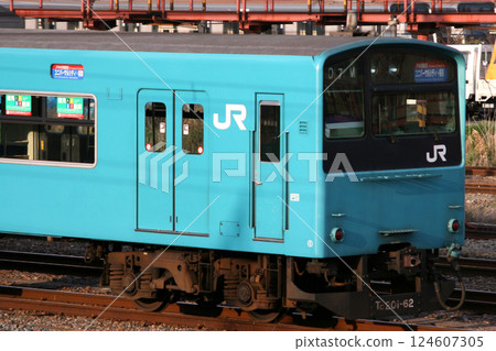 [O] 大阪環狀線201系列列車（藍色） 124607305