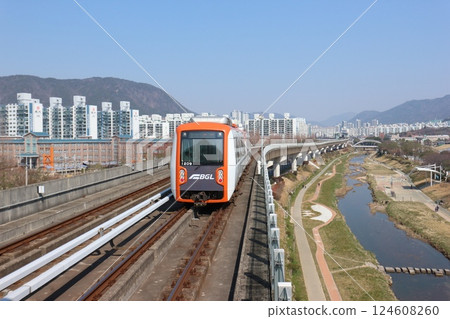 Korea Busan Gimhae Light Rail 124608260