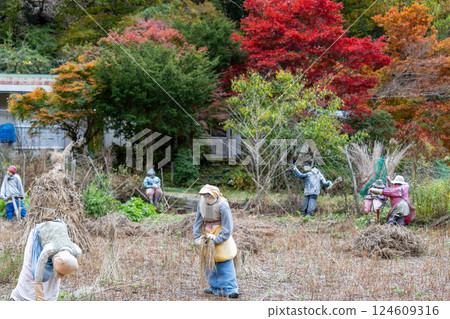 [Nagoro District] Village in the Sky, Scarecrow Village 124609316