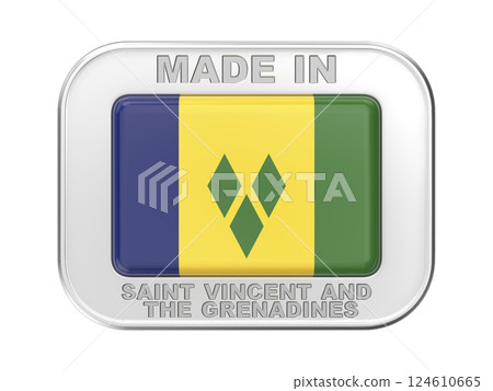 Made in Saint Vincent and the Grenadines 124610665