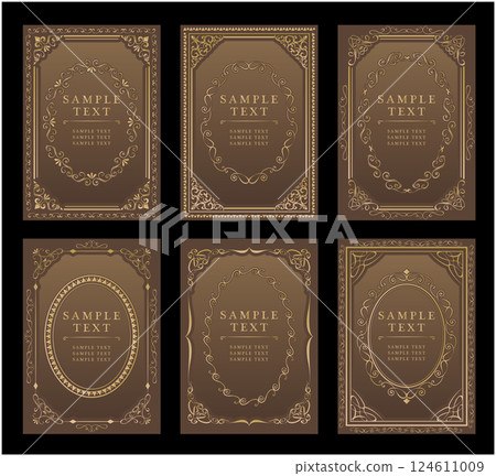 仿古復古框裝飾框 124611009