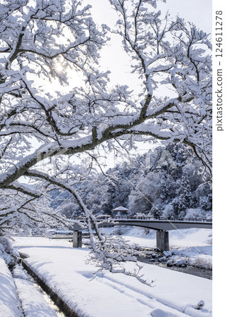 三朝溫泉雪景 124611278