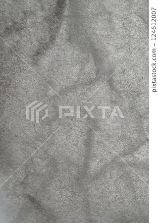 Background material of rock image made with Japanese paper 124612007