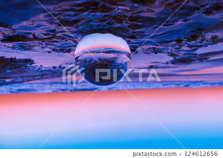 Crystal Ball on the rocks Crystal Ball on the rocks 124612656
