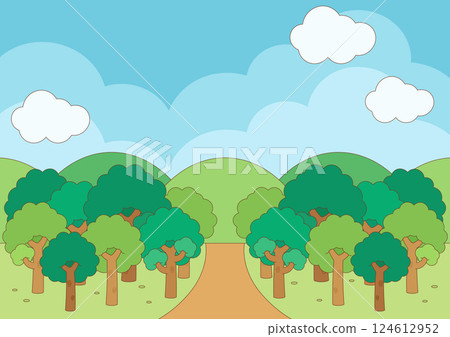 summer forest scenery background 2 summer forest scenery background 2 124612952