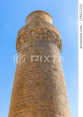 Minaret of the Muhammad Mosque or Siniggala Mosque, Baku 124613182
