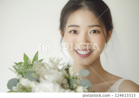 新娘拍婚紗照“AI生成的圖像” 新娘拍婚紗照“AI生成的圖像” 124613315