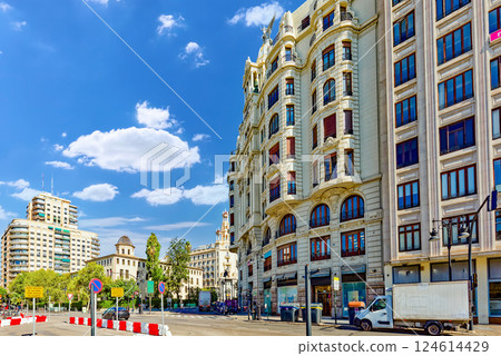 Valencia. Urban views-landscapes third largest city in Spain. Valencia. Urban views-landscapes third largest city in Spain. 124614429