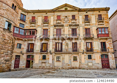 Gothic Quarter is the historic centre of the old city. 124614490