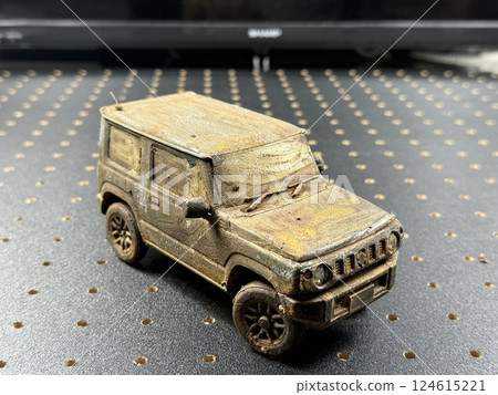 Rusty car jeep 124615221