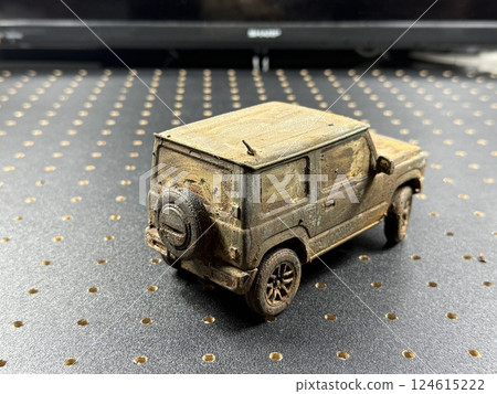 Rusty car jeep 124615222