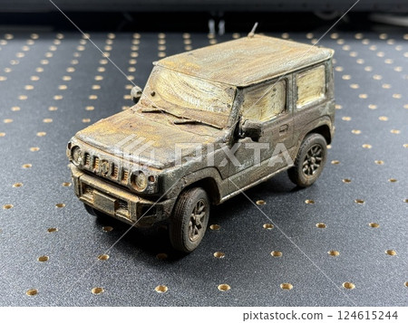 Rusty car jeep Rusty car jeep 124615244