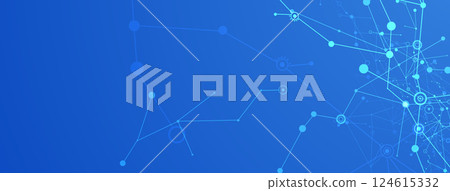 Neural network and data science technology background 124615332