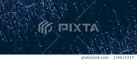 Neural network and data science technology background 124615337