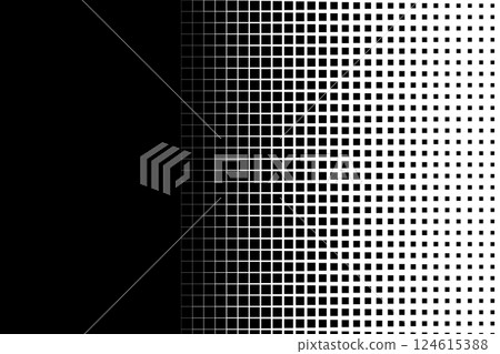 Vertical Pixel Gradient with Square Grid Vertical Pixel Gradient with Square Grid 124615388