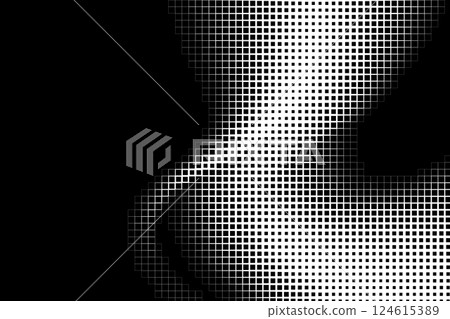 Wavy Grid Gradient in Pixel Squares Wavy Grid Gradient in Pixel Squares 124615389