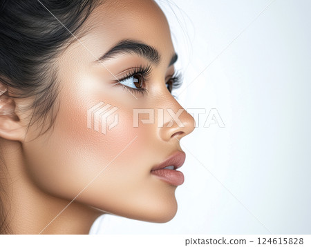 外國女人側面美女圖片特寫 外國女人側面美女圖片特寫 124615828