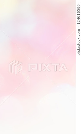淡粉色水彩背景材質與可愛的漸層 124616596