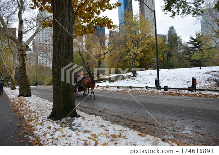 A trip to New York City is an unforgettable experience 124616891