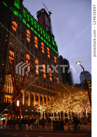 A trip to New York City is an unforgettable experience 124616897