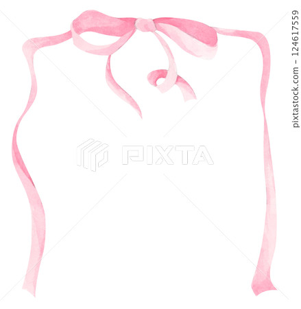 Watercolor bow frame collection featuring coquette style ribbons in blush tones, ideal for cute card designs, decorative borders, and digital crafts. Watercolor bow frame collection featuring coquette style ribbons in blush tones, ideal for cute card designs, decorative borders, and digital crafts. 124617559
