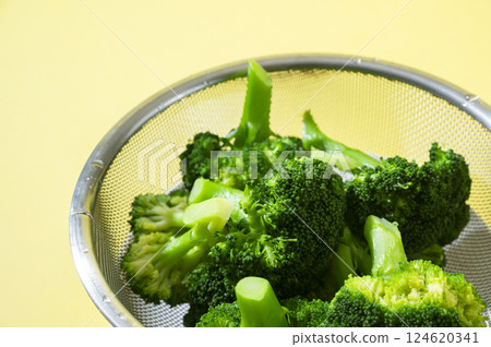 煮西蘭花 124620341