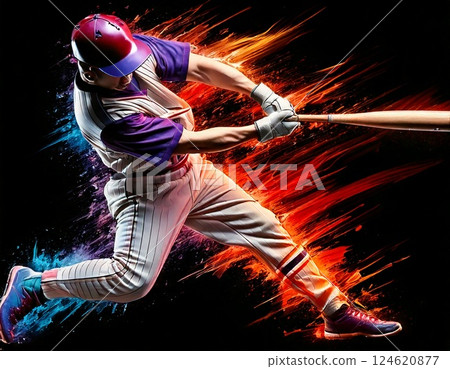 棒球揮棒 棒球揮棒 124620877