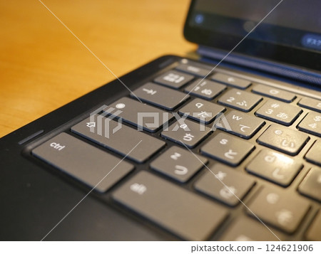 Computer in the background Copy space for work Computer in the background Copy space for work 124621906