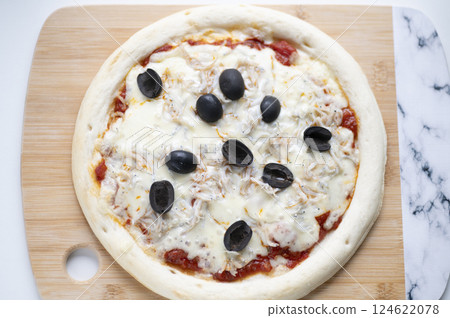 Homemade Silas Pizza 124622078