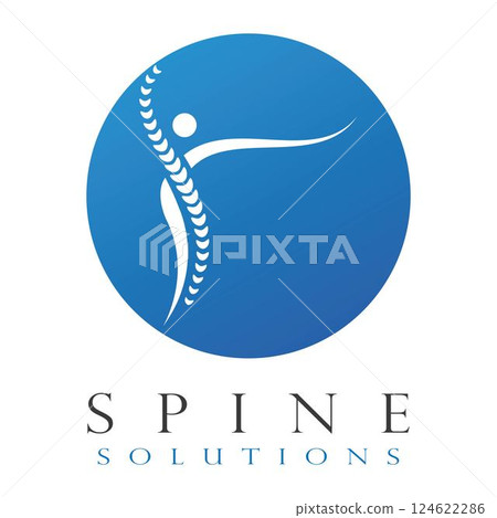 Spine diagnostics symbol design Spine diagnostics symbol design 124622286
