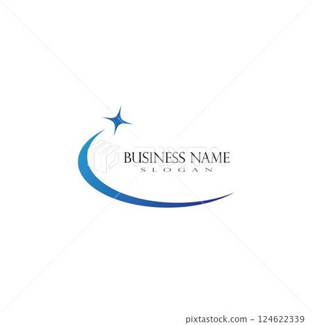 Star Logo Template vector icon 124622339
