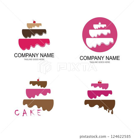cake bakery logo vector cake bakery logo vector 124622585