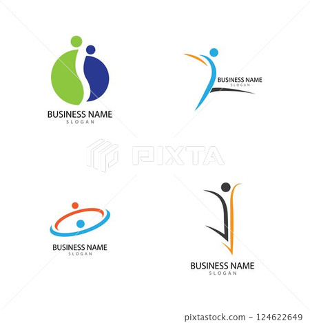 people logo vector people logo vector 124622649