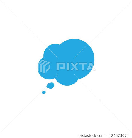 Speech bubble icon Logo template vector Speech bubble icon Logo template vector 124623071