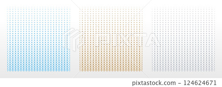 Set of abstract geometric patterns. Vector backgrounds. Colored ornaments Graphic modern patterns Simple lattice graphic design. 124624671