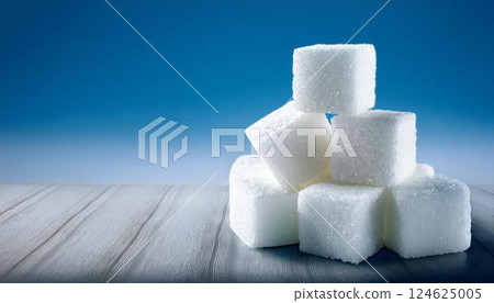 堆積的糖塊 124625005