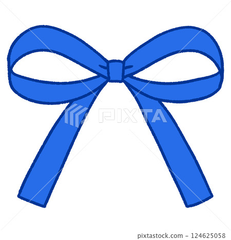simple ribbon illustration 124625058