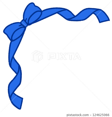 simple ribbon illustration 124625066