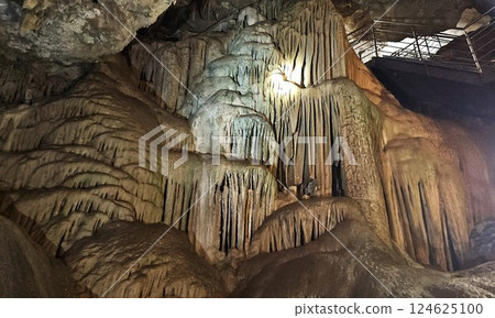 grotto and rock formations of Gruta Rei do Mato, in Sete Lagoas, MG, Brazil grotto and rock formations of Gruta Rei do Mato, in Sete Lagoas, MG, Brazil 124625100