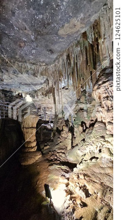 grotto and rock formations of Gruta Rei do Mato, in Sete Lagoas, MG, Brazil grotto and rock formations of Gruta Rei do Mato, in Sete Lagoas, MG, Brazil 124625101