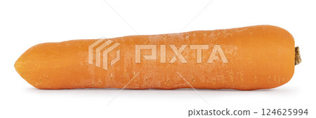 Carrot on white background 124625994
