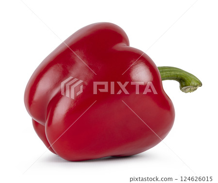 Bell pepper on white background Bell pepper on white background 124626015