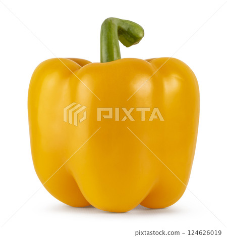 Bell pepper on white background 124626019