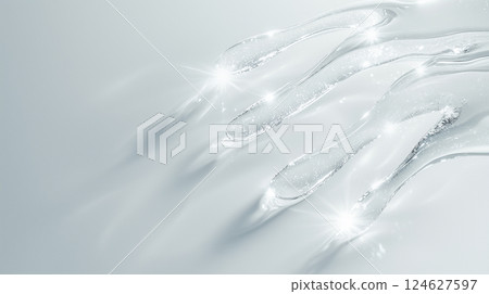 Cosmetics and medical wallpaper, light abstract 124627597