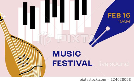 Banner Bandura Piano Music Festival 124628098